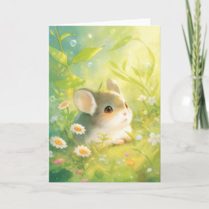 Carte Chinchilla Garden Wonderland