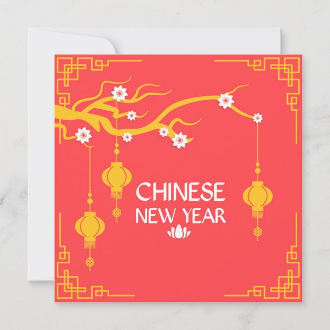 Carte Chinese New Year (Devant)