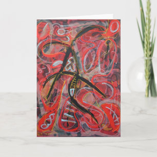 Carte chinoise d'opéra