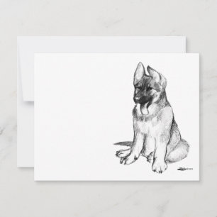 Carte Chiot berger allemand