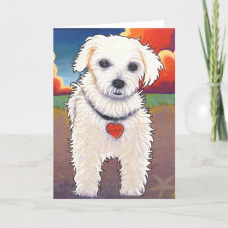 Carte Chiot d'art de bruit