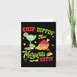 Carte Chip Dippin Et Margarita Sippin Cinco De Mayo 1