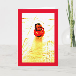 Carte Chipmunk endormi