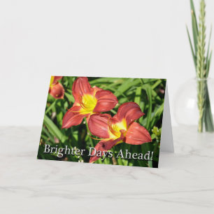 Carte Chirurgie du genou Floral S'en sortir bientôt