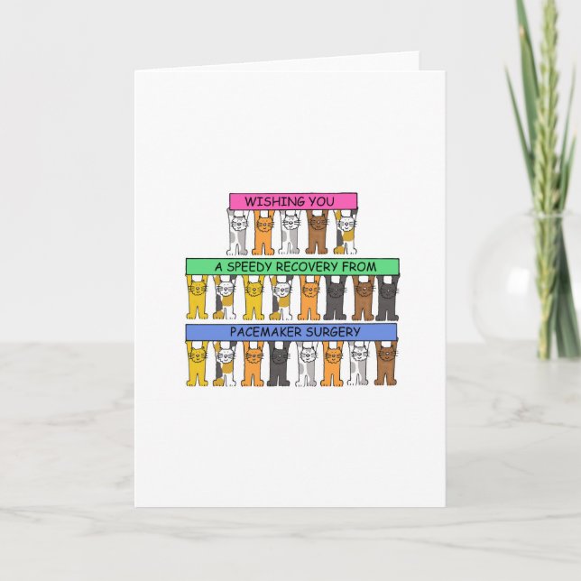 Carte Chirurgie Pacemaker Se Bien Bientôt (Devant)