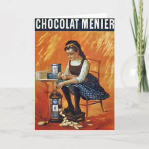 Carte Chocolat Menier