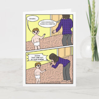 Carte Chocolat pour gramma