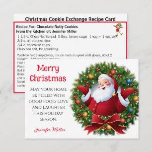 Carte ChocoNut Échange de recettes Partage de recettes N