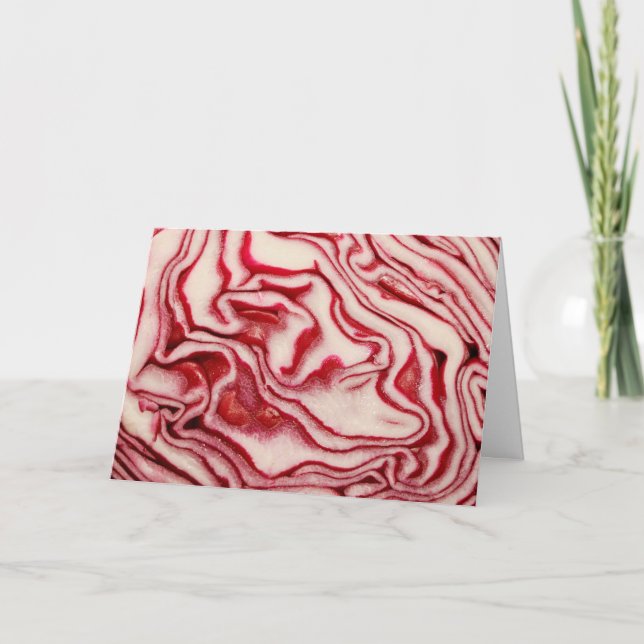 Carte Chou rouge (Devant)