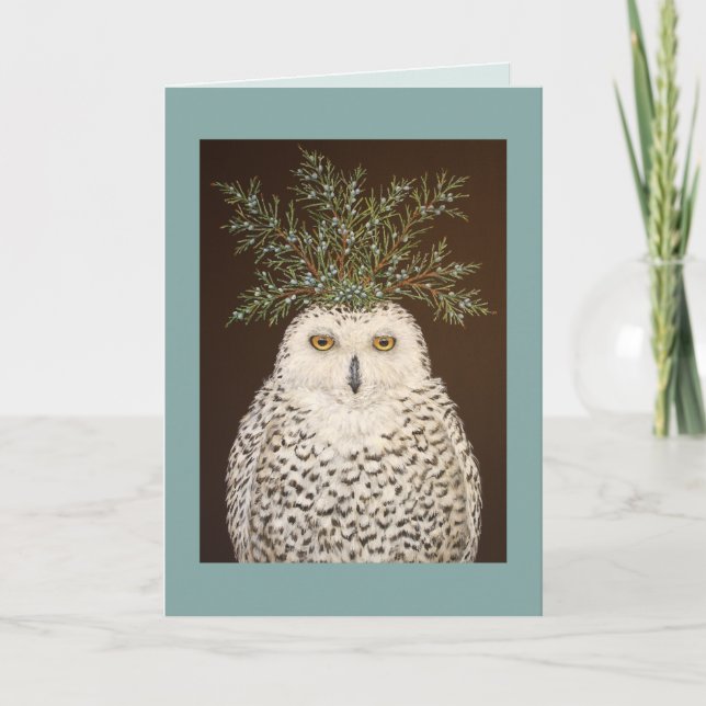 Carte Chouette (Devant)