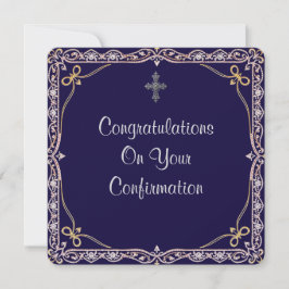 Carte Chrétienne Appartement Confirmation