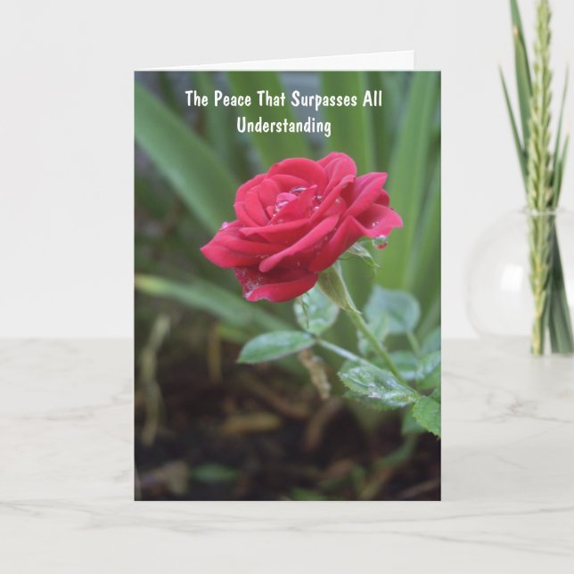 Carte chrétienne de détenu avec message évangéliqu (Devant)