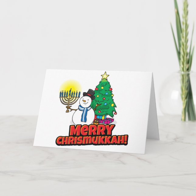 Carte Chrismukkah (Devant)