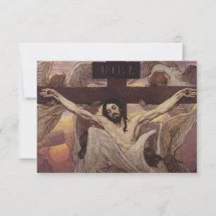 Carte Christ crucifié