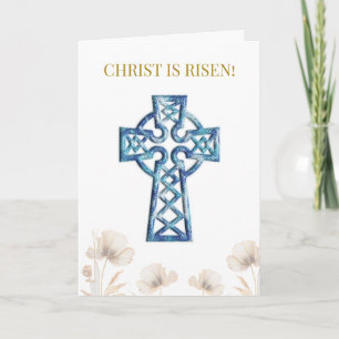 Carte Christ est ressuscité ! Fête de la Pascha chrétien