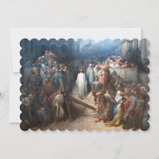 Carte Christ quitter Praetorium (Devant)