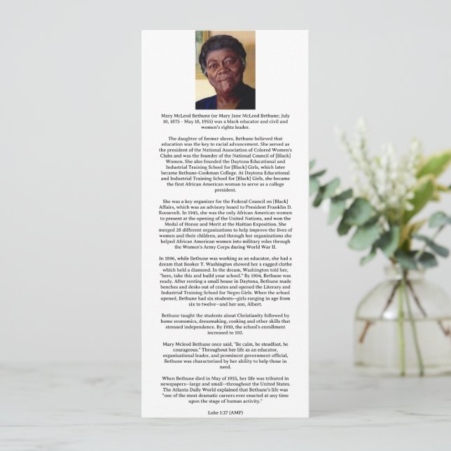 Carte Christian Black (Debout devant)