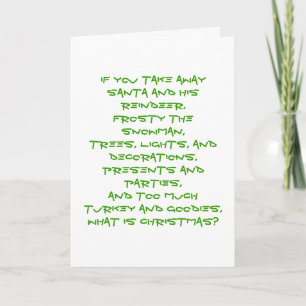 Carte Christian Christmas
