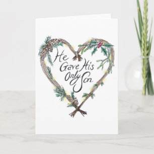 Carte Christian Christmas