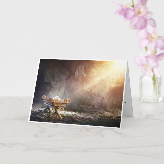 Carte Christian Christmas (Orchidée)