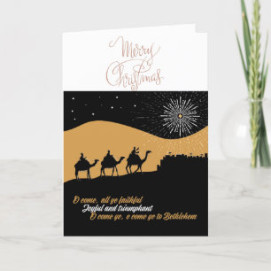 Carte Christian Christmas
