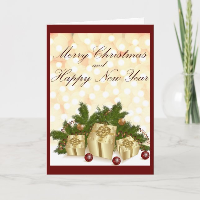 Carte Christian Christmas (Devant)