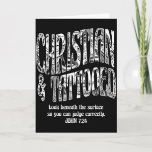 Carte Christian & Tatoué Jean 7_24 Citation Foi Croire