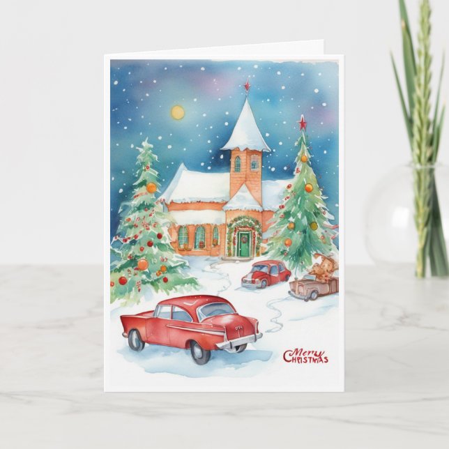 Carte Christmas card (Devant)