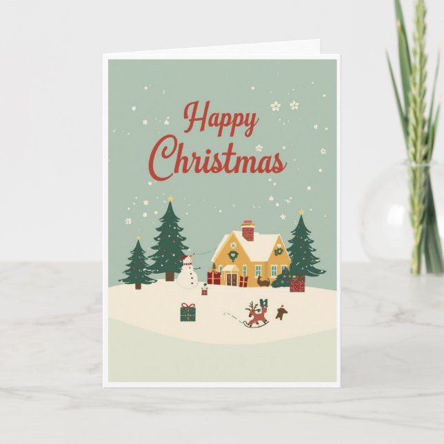 Carte Christmas card (Devant)