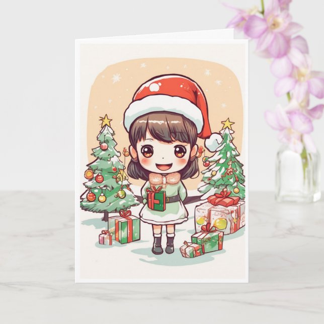 Carte Christmas card (Orchidée)