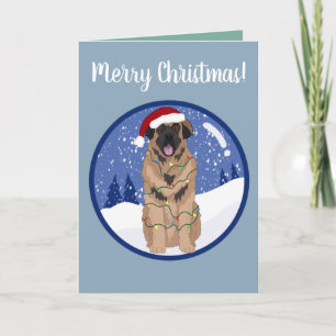 Carte Christmas Leonberger