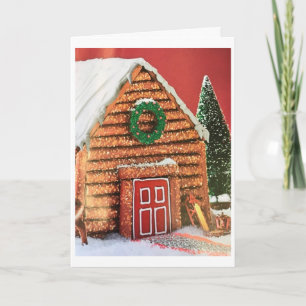 CARTE ***CHRISTMAS MAISON** SOUHAITE POUR UN ET TOUT !
