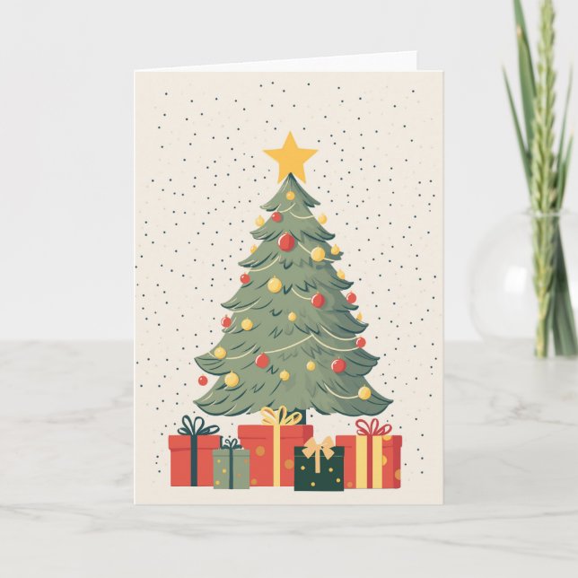 Carte Christmas Tree (Devant)