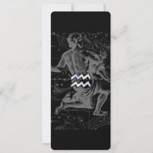 Carte Chrome comme Aquarius Zodiac Connexion Hevelius