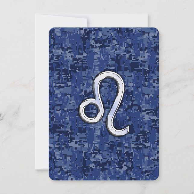 Carte Chrome comme Leo Connexion Marine Camo numérique b (Devant)