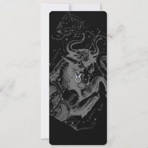 Carte Chrome comme Taurus Zodiac Connexion Hevelius