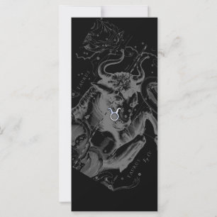 Carte Chrome comme Taurus Zodiac Connexion Hevelius