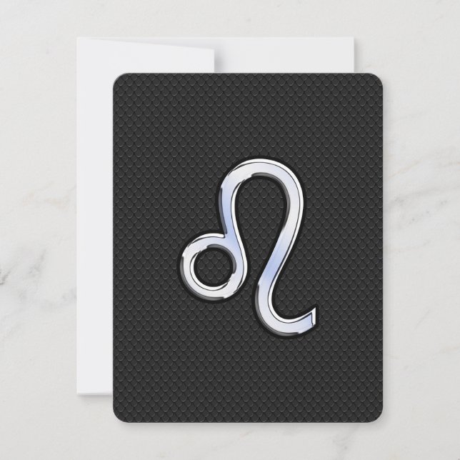 Carte Chrome moderne comme Leo Connexion peau de serpent (Devant)