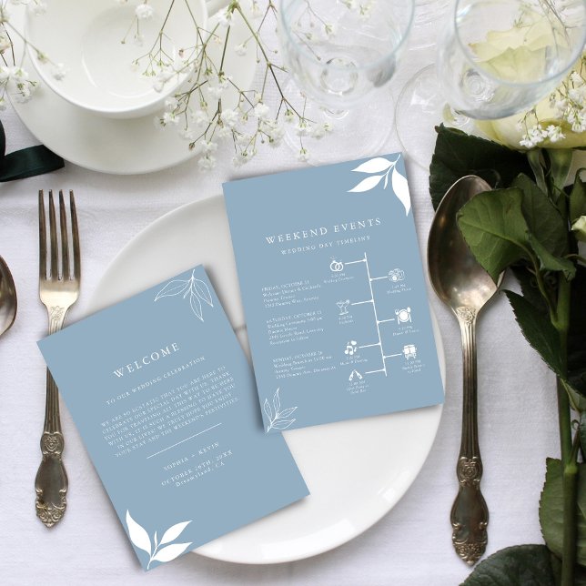 Carte chronologique de lettre de bienvenue aux feu (Créateur téléchargé)