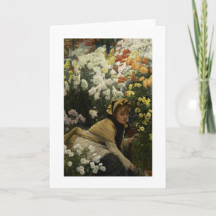 Carte Chrysanthèmes (vendeur de fleur)