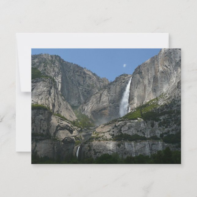 Carte Chutes de Yosemite III du parc national Yosemite (Devant)
