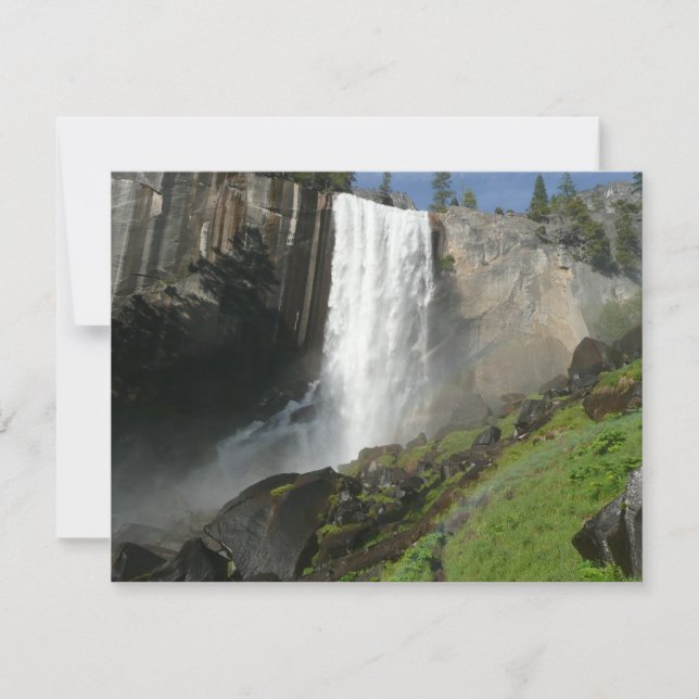 Carte Chutes vernales I dans le parc national Yosemite (Devant)
