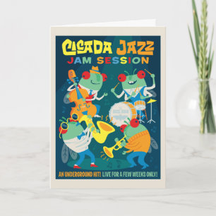 Carte Cicada Jazz Jam Session