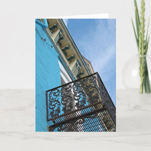 Carte Ciel bleu et bâtiment