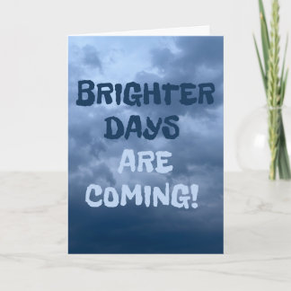 Carte Ciel d'orage Des jours plus lumineux arrivent Nouv