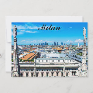 Carte Ciel Milan en Italie