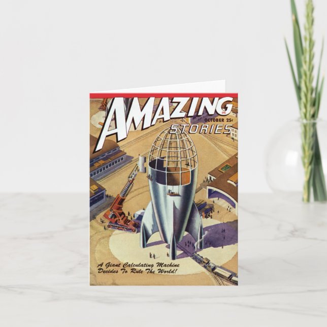 Carte cinématographique de salutation ou de note (Devant)