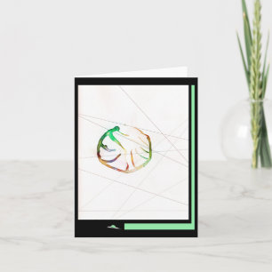 Carte Cinq autocollants