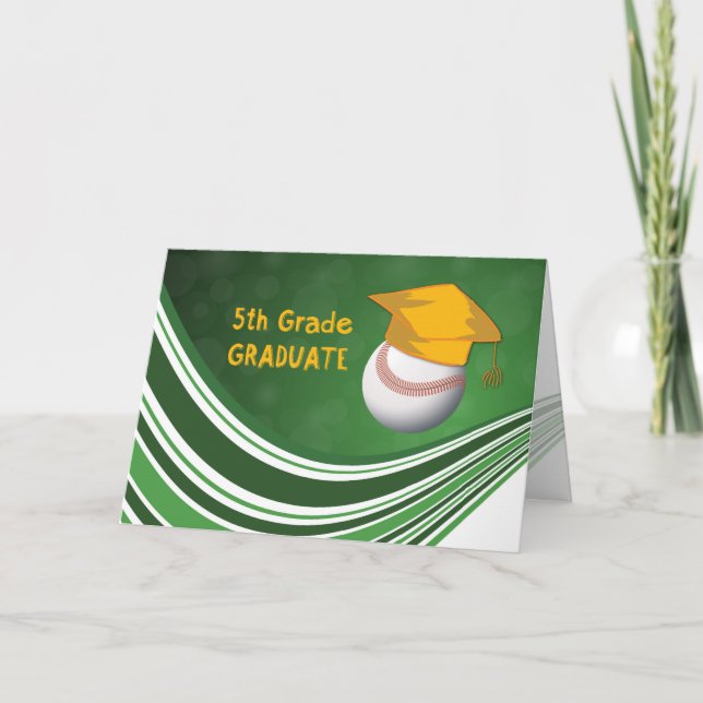 Carte Cinquièmes obtention du diplôme de catégorie, (Devant)