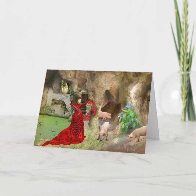 Carte Circe na Quinta da Regaleira (Devant)